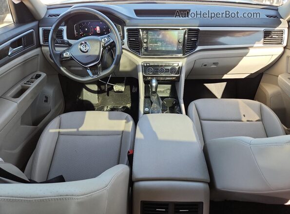 1V2MR2CA6LC502701 2020 VOLKSWAGEN ATLAS Black Вид панелі приладів