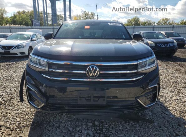 1V2SE2CA2LC222356 2020 VOLKSWAGEN ATLAS Black Widok z przodu