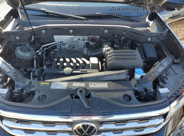 1V2SE2CA2LC222356 2020 VOLKSWAGEN ATLAS Black Widok komory silnika