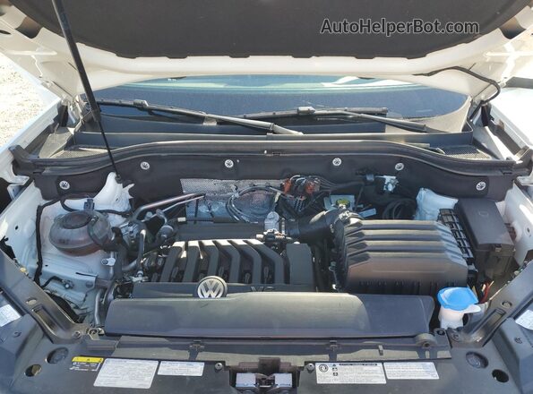1V2TR2CA5LC503043 2020 VOLKSWAGEN ATLAS White Engine compartment view