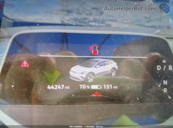 1V2VMPE88PC019033 2023 VOLKSWAGEN ID.4 Silver Вид задніх сидінь