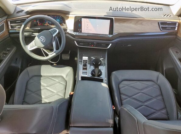 1V2WR2CA5RC500875 2024 VOLKSWAGEN ATLAS Black Вид панелі приладів