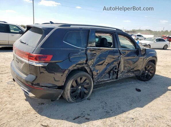 1V2WR2CA5RC500875 2024 VOLKSWAGEN ATLAS Black Задня права чверть