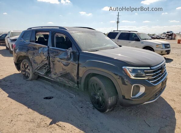 1V2WR2CA5RC500875 2024 VOLKSWAGEN ATLAS Black Передня права чверть