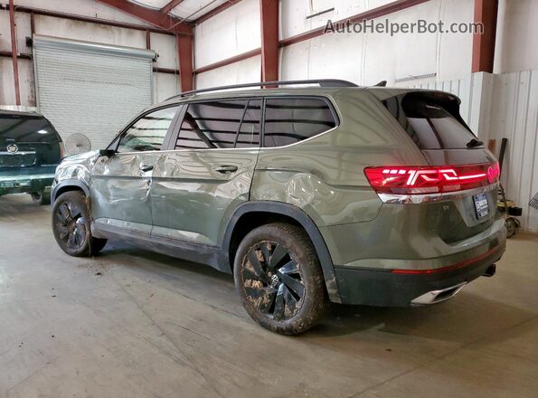 1V2WR2CA8SC544990 2025 VOLKSWAGEN ATLAS Зеленый Задняя левая четверть