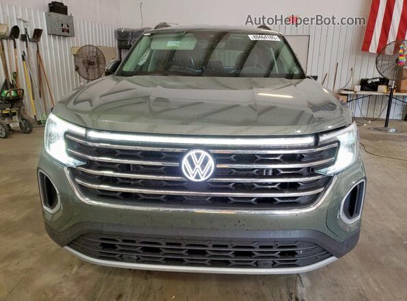 1V2WR2CA8SC544990 2025 VOLKSWAGEN ATLAS Зеленый Вид спереди