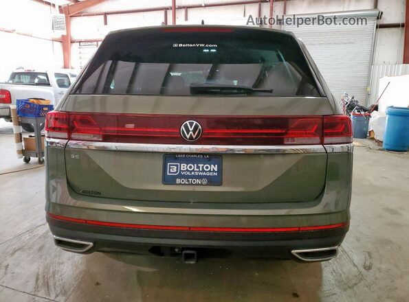 1V2WR2CA8SC544990 2025 VOLKSWAGEN ATLAS Зеленый Вид сзади