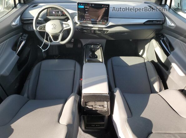 1V2WSPE81SC010970 2025 VOLKSWAGEN ID.4 White Вид панелі приладів