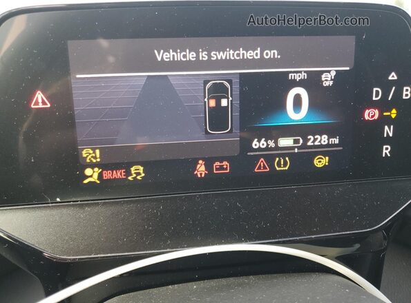 1V2WSPE86SC001293 2025 VOLKSWAGEN ID.4 White Widok zestawu wskaźników