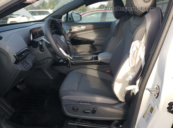1V2WSPE86SC001293 2025 VOLKSWAGEN ID.4 White Widok wnętrza z przodu