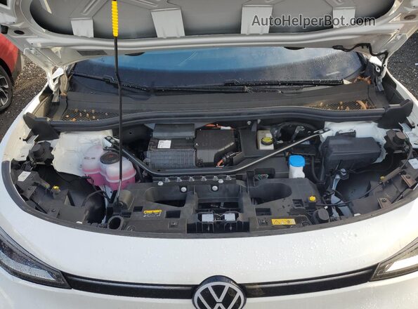 1V2WSPE86SC001293 2025 VOLKSWAGEN ID.4 White Widok komory silnika