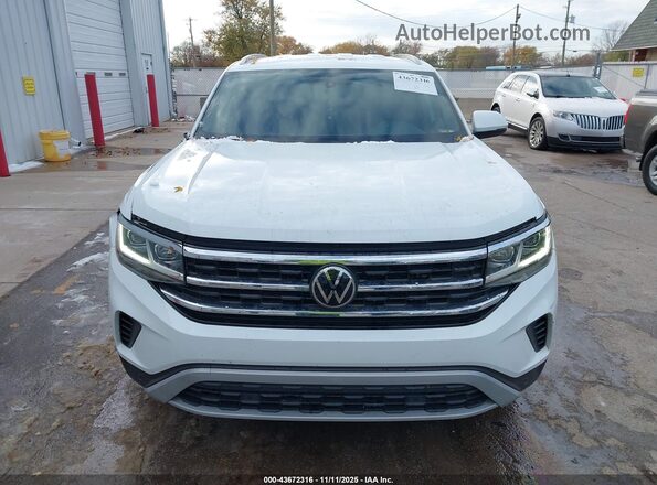 1V2YC2CA7LC204953 2020 VOLKSWAGEN ATLAS White ხელსაწყოთა პანელის ხედი