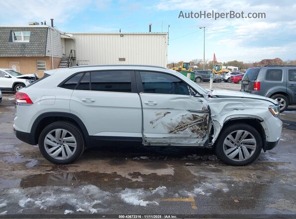 1V2YC2CA7LC204953 2020 VOLKSWAGEN ATLAS White უკანა სალონის ხედი