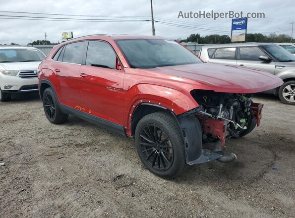 1V2YC2CAXLC225621 2020 VOLKSWAGEN ATLAS Red Przód prawy