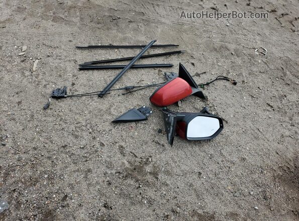 1V2YC2CAXLC225621 2020 VOLKSWAGEN ATLAS Red Widok naklejki z numerem VIN
