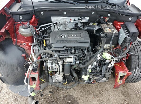 1V2YC2CAXLC225621 2020 VOLKSWAGEN ATLAS Red Widok komory silnika