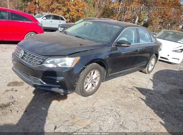 1VWAT7A34HC047357 2017 VOLKSWAGEN PASSAT Black Front left