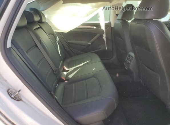 1VWMA7A37LC022643 2020 VOLKSWAGEN PASSAT White უკანა სავარძლების ხედი