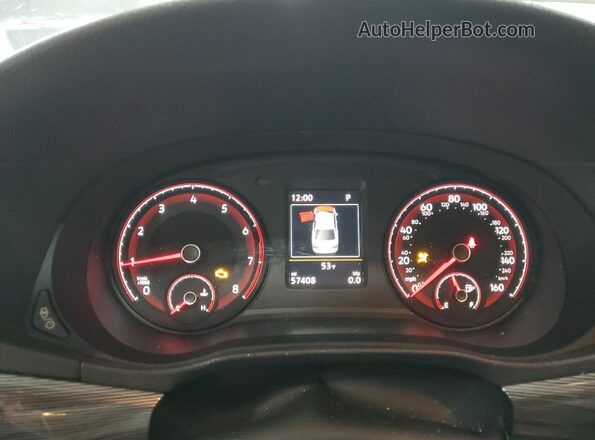 1VWMA7A37LC024649 2020 VOLKSWAGEN PASSAT Угольный Вид щитка приборов
