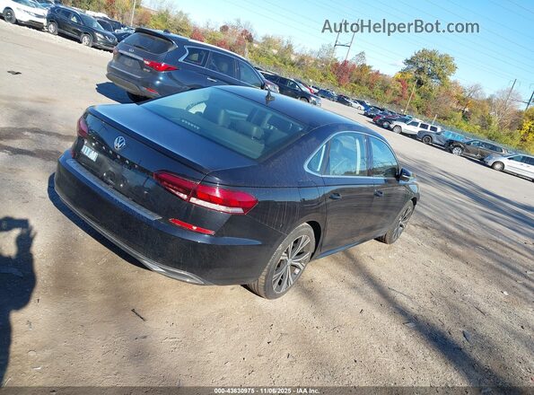 1VWSA7A30MC009256 2021 VOLKSWAGEN PASSAT Black Tył prawy