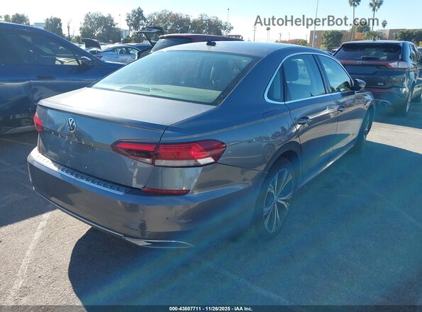 1VWSA7A34MC006554 2021 VOLKSWAGEN PASSAT Серый 
