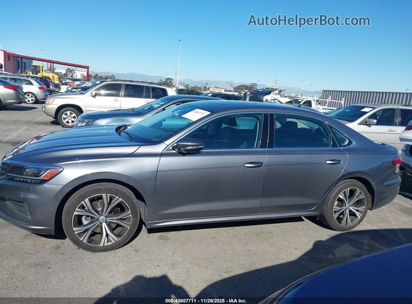 1VWSA7A34MC006554 2021 VOLKSWAGEN PASSAT Серый 