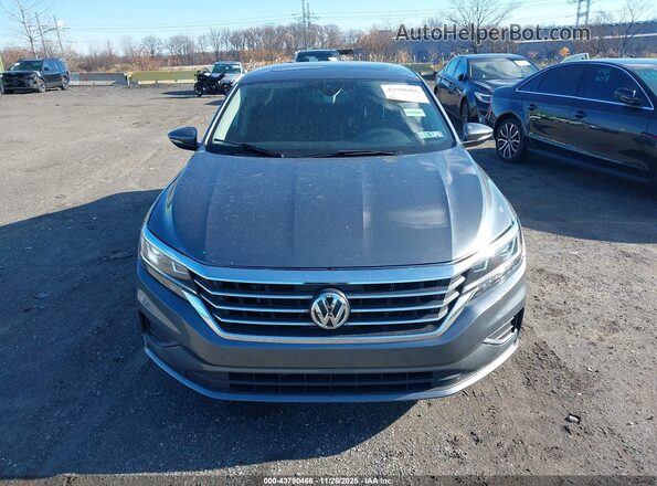 1VWSA7A37MC001087 2021 VOLKSWAGEN PASSAT Серый Вид щитка приборов