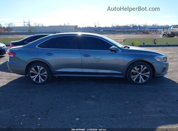 1VWSA7A37MC001087 2021 VOLKSWAGEN PASSAT Серый Вид задней части салона