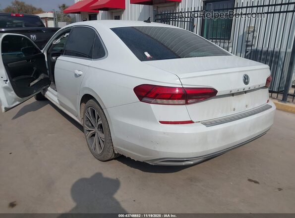 1VWSA7A38MC017945 2021 VOLKSWAGEN PASSAT White Rear left