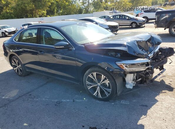 1VWSA7A39MC013483 2021 VOLKSWAGEN PASSAT Blue Front right