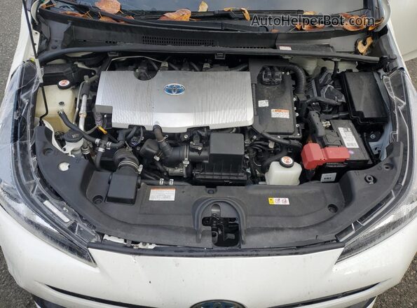JTDKARFUXL3119679 2020 TOYOTA PRIUS White Widok naklejki z numerem VIN