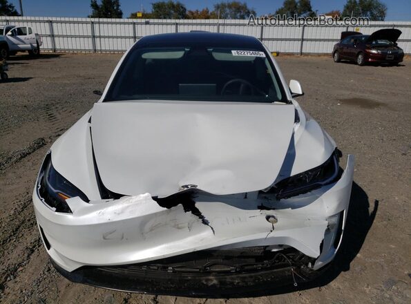 5YJ3E1ET7SF030382 2025 TESLA MODEL 3 White 