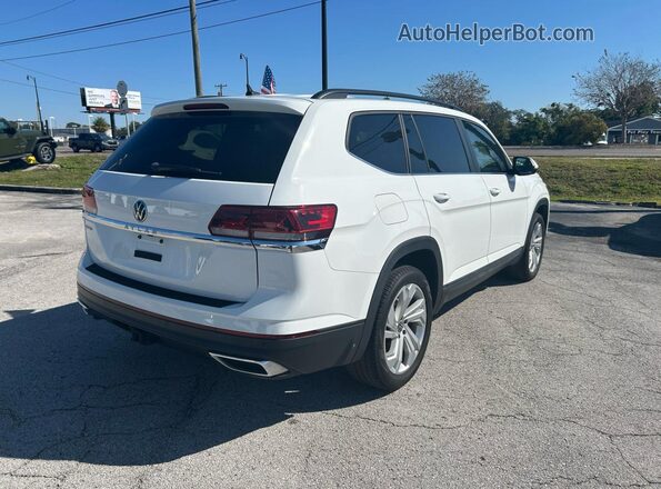 1V2JR2CA6NC529922 2022 VOLKSWAGEN ATLAS White Widok z przodu