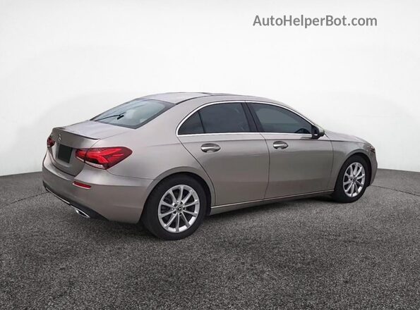 W1K3G4EB2MJ262764 2021 MERCEDES-BENZ A-CLASS Beige Delantero derecho