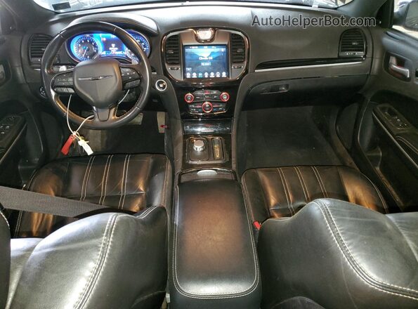 2C3CCABGXMH523522 2021 CHRYSLER 300 Black Dashboard view