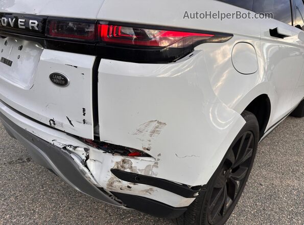 SALZP2FX1LH080541 2020 LAND ROVER RANGE White Vista de la etiqueta del VIN