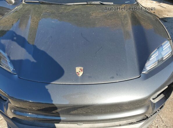 WP1AA2XAXRL000512 2024 PORSCHE MACAN Gray Вид задньої частини салону