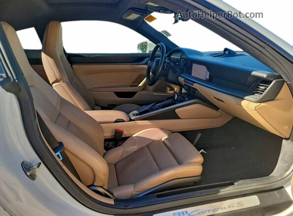 WP0AB2A92MS222329 2021 PORSCHE 911 Белый Вид сзади