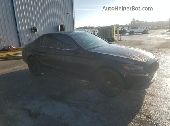 WDDWF4KB7JR404169 2018 MERCEDES-BENZ C-CLASS Black 