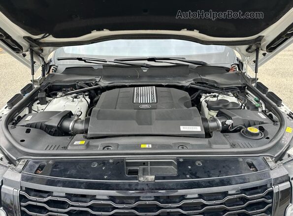 SALGS5RE8KA525544 2019 LAND ROVER RANGE ROVER White Вид панелі приладів