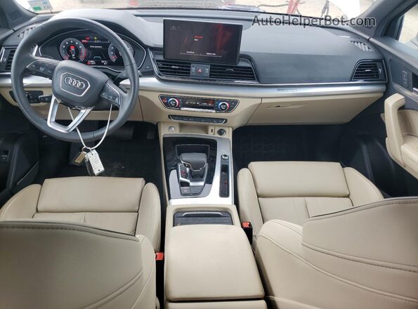 WA15AAFYXM2118258 2021 AUDI Q5 White Instrument cluster view