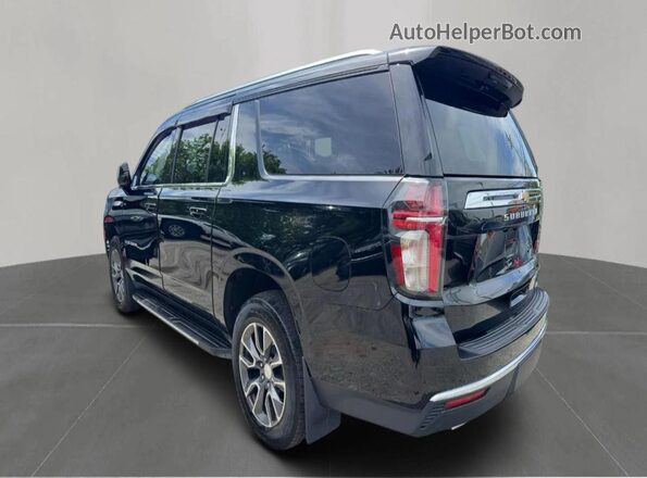 1GNSKCKD8NR102970 2022 CHEVROLET SUBURBAN Black Передня права чверть