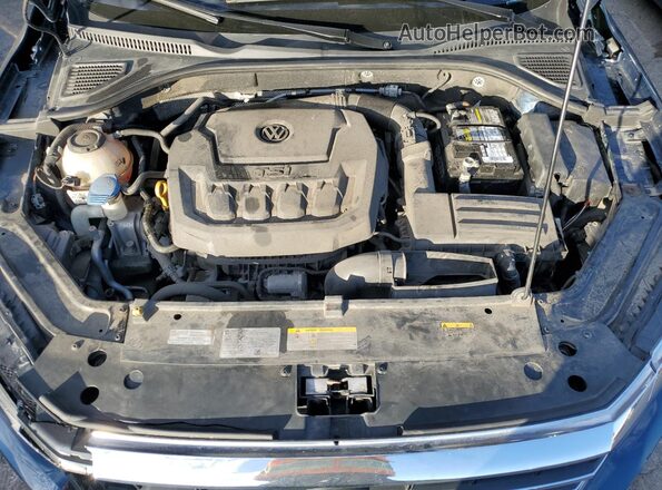1VWSA7A35NC008458 2022 VOLKSWAGEN PASSAT Blue ძრავის განყოფილების ხედი