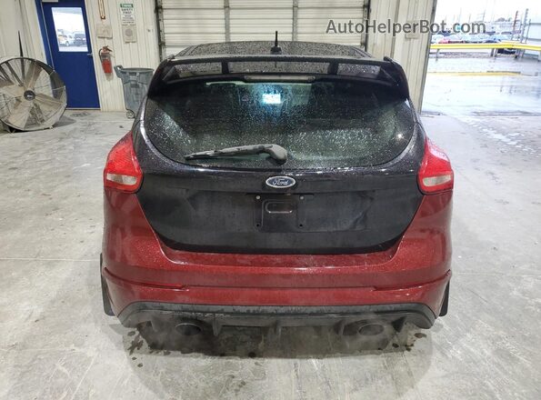 WF0DP3TH3G4117460 2016 FORD FOCUS Red Vista interior delantera