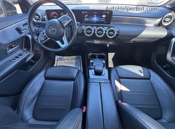 W1K5J4HB5LN089092 2020 MERCEDES-BENZ CLA-CLASS Black Вид задніх сидінь