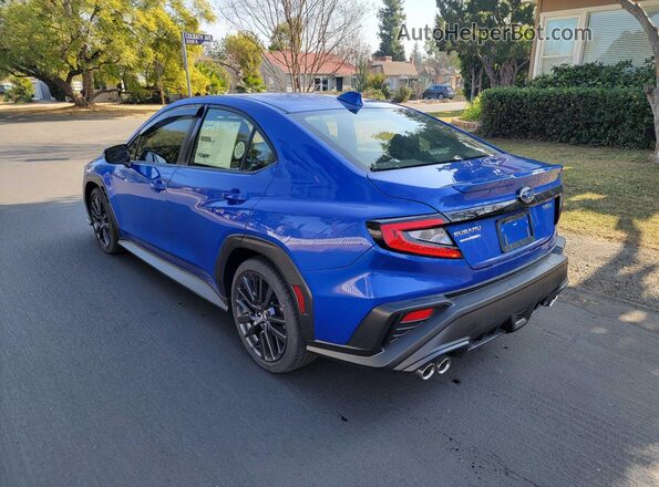 JF1VBAH61P8802119 2023 SUBARU WRX Blue Передня права чверть