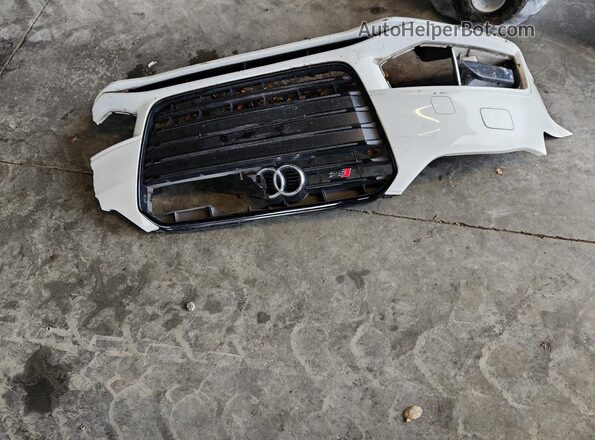 WAUBGAFL1GA005530 2016 AUDI S4 White VIN sticker view