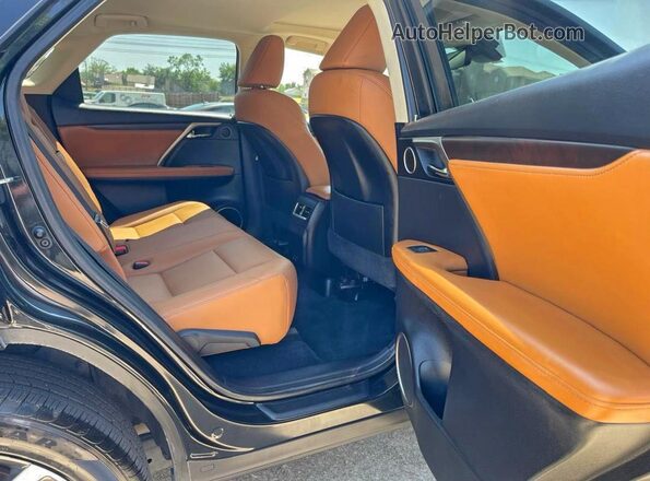 2T2HZMAA9MC183462 2021 LEXUS RX 350 Black Вид салону спереду