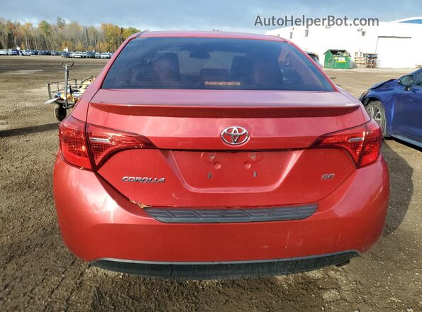2T1BURHE5KC173460 2019 TOYOTA LL Red Հետևի տեսք