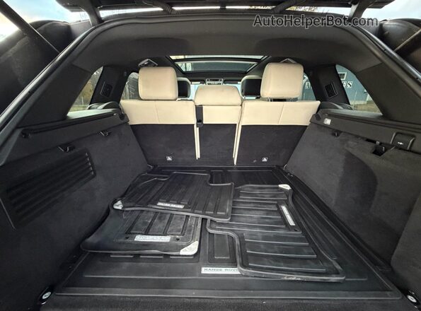 SALWR2SE3LA728374 2020 LAND ROVER RANGE ROVER Gray Widok naklejki z numerem VIN